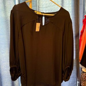 Elegant Black Women's Top